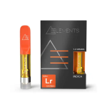A sleek live resin vape pen for sale showing the golden oil and ceramic heating element.