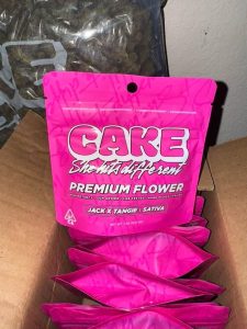 CALI IMPORTED CAKE PREMIUM FLOWER 1 CALI Imported Cake Premium Flower – Hand-selected crystal-covered buds with sweet cake-like aroma and potent effects